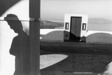 Ref GREEK ISLANDS 6 – Shadow of man with door, Santorini island